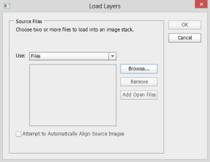 LOAD IMAGES INTO STACK